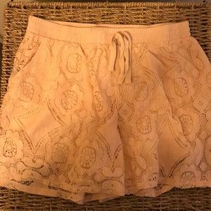Vintage lace shorts